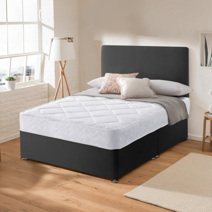 Classic Touch - Small Double Divan Bed & Mattress (4ft)