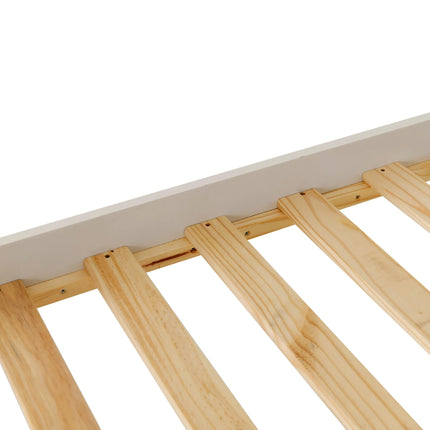 Oxford - White Double Bed Frame (4ft6)