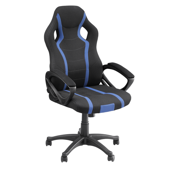 Apollo Gaming Chair – Black & Blue Ergonomic Office Chair