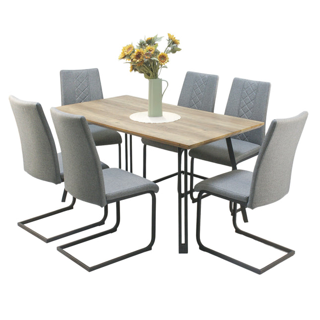 Corrib - Oak Dining Table & Hugo Chairs