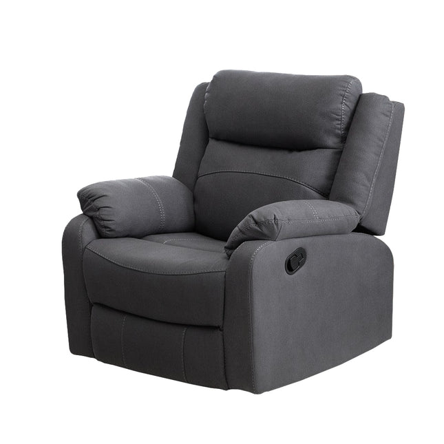 Jonas Armchair Recliner Dark Grey