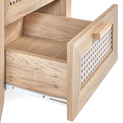 Parma -  Rattan Effect Bedside Locker