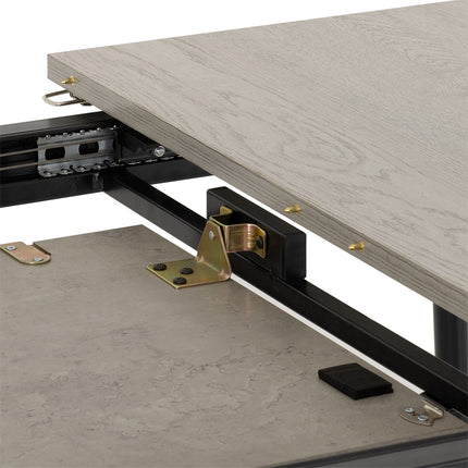 Avery Extending Dining Table &  Sled Chairs