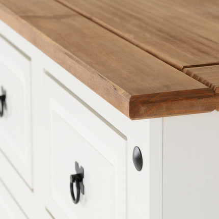 Corona 4 Drawer Chest White