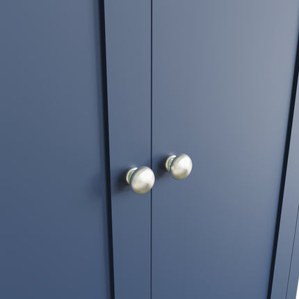 Simba 2 Door Gents Wardrobe Blue