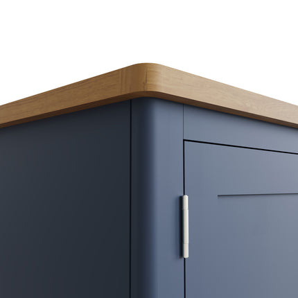 Simba 2 Door Gents Wardrobe Blue