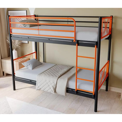 Ranza - Metal Bunk Bed & Mattresses