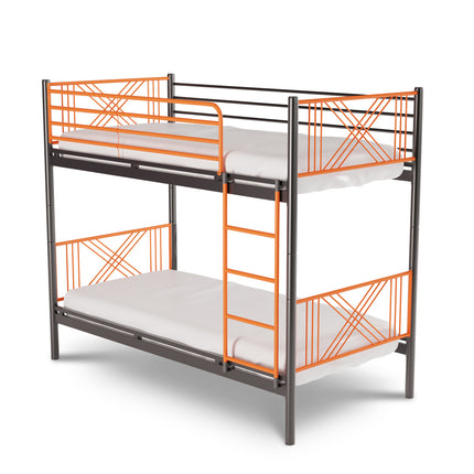 Ranza - Metal Bunk Bed & Mattresses