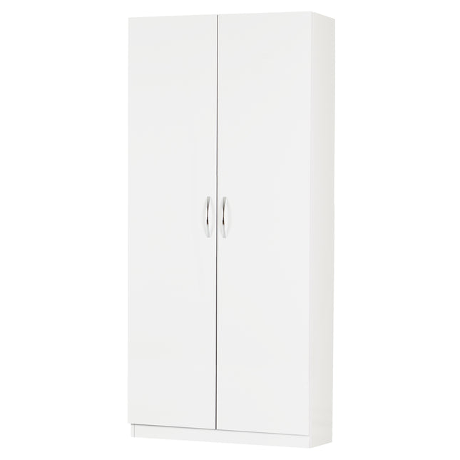 Pacific 2DR Wardrobe White