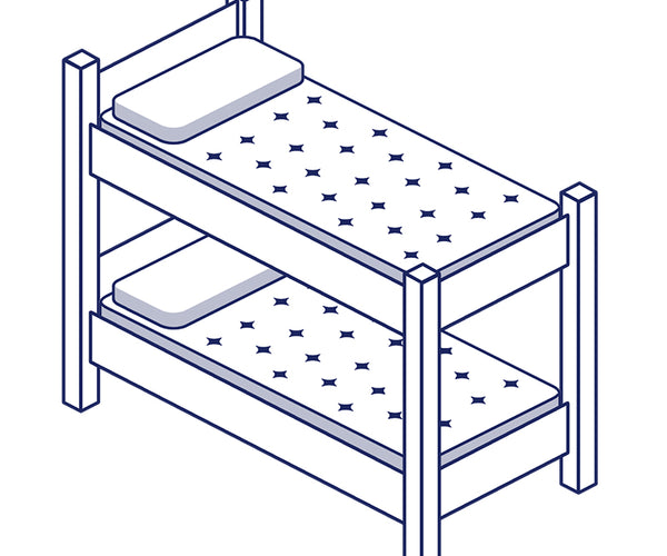 Bunk Beds Double & Triple Sized Bunk Beds Bargaintown