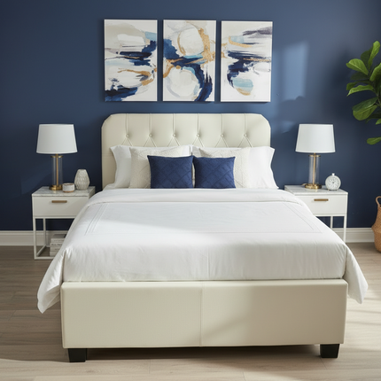 Kensington - Upholstered Ottoman Lift Up Storage Divan Base| 5ft Kingsize