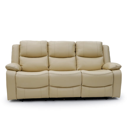 Voltex - 3+2 Beige Electric Recliner Suite with Drinks Tray