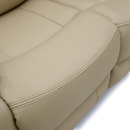Voltex - 3+2 Beige Electric Recliner Suite with Drinks Tray