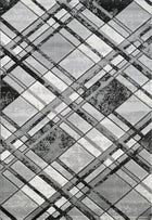 Accra Grey Black Rug - 160cm x 220cm