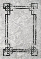 Alisa Grey Black Rug - 160cm x 220cm