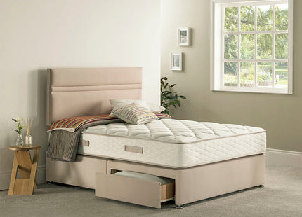 Respa Calypso - Double Split Divan Bed & Mattress (4ft6)