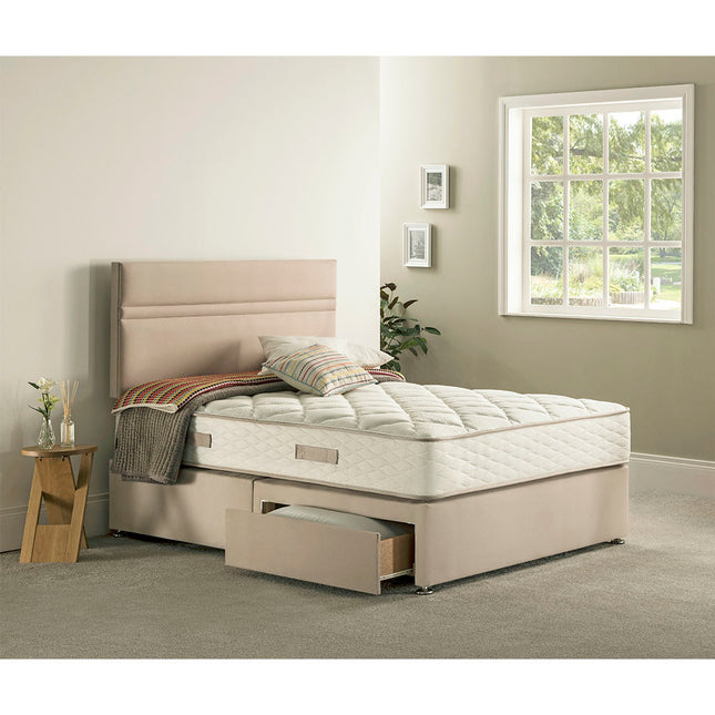 Respa Calypso - Double Split Divan Bed & Mattress (4ft6)