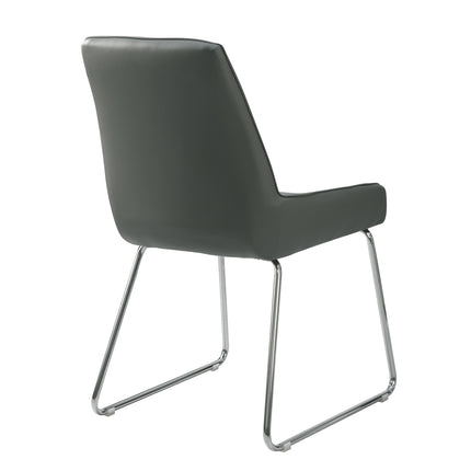 Fiji - Grey PU Dining Chair