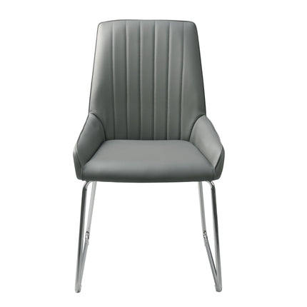 Fiji - Grey PU Dining Chair