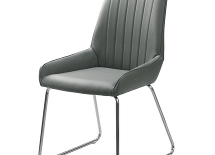 Fiji - Grey PU Dining Chair
