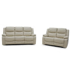 Gravity 3+2 Reclining Suite Beige with Drinks table