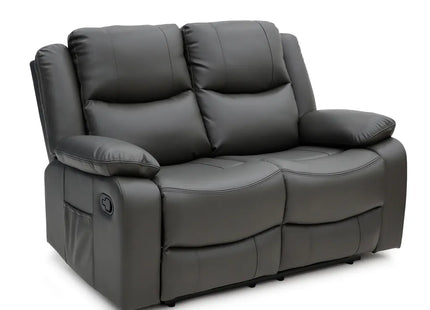 Gravity 3+2 Reclining Suite Dark Grey with Drinks table