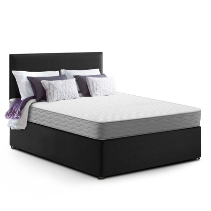 Goldstar - Small Double Divan Bed With Mattress (4ft)