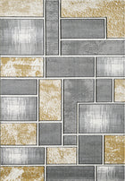 Lagos Grey Gold Rug - 120cm x 170cm