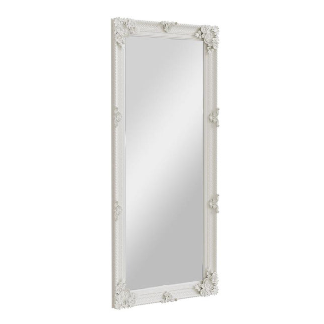 Mirror Collection - White Wooden Mirror