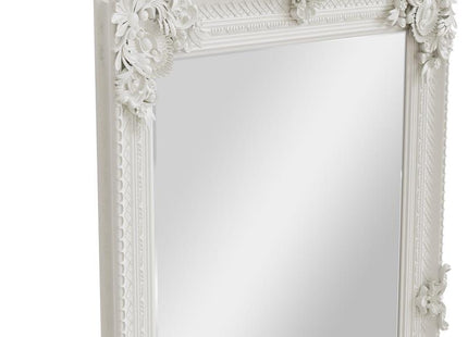 Mirror Collection - White Wooden Mirror