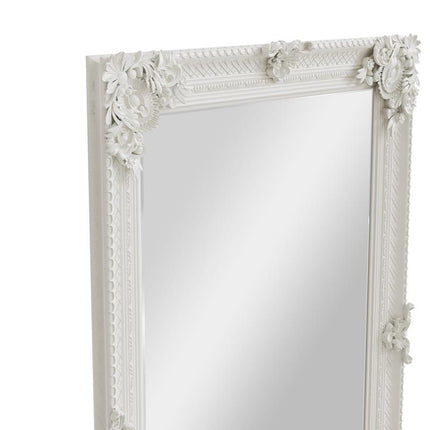 Mirror Collection - White Wooden Mirror