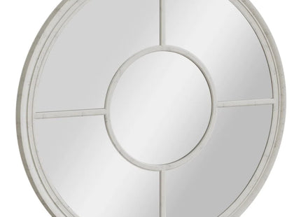 Mirror Collection White - Round Window Mirror