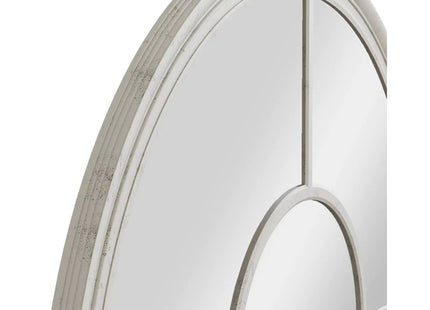 Mirror Collection White - Round Window Mirror