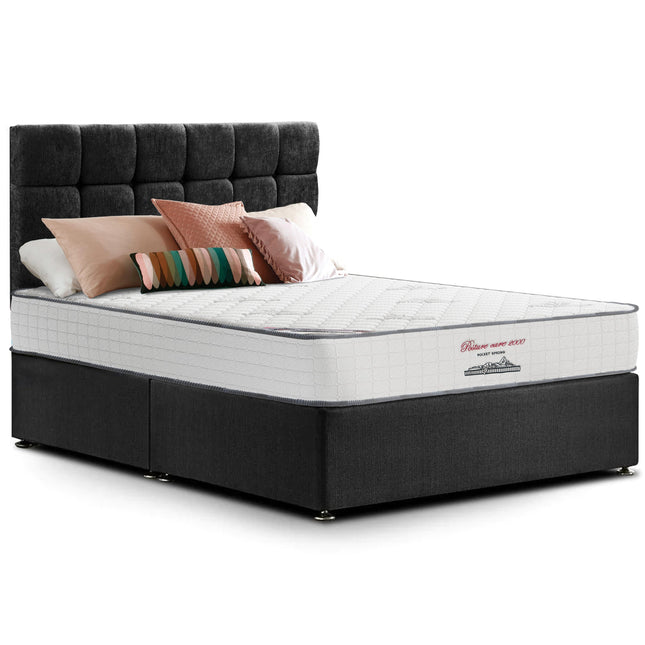 Posture Care 2000 - Small Double Divan Bed & Mattress (4ft)