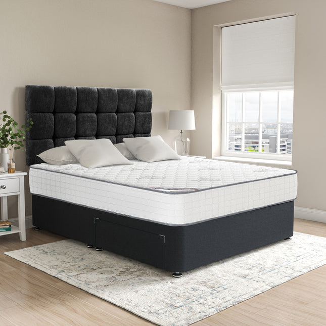 Posture Care 2000 - Double Divan Bed & Mattress (4ft6)