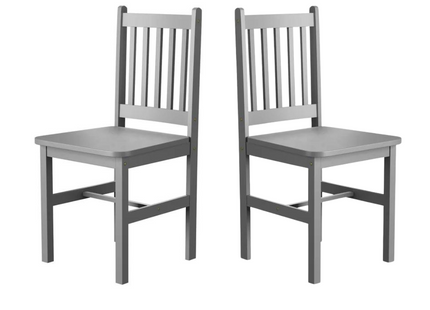 Jaya Grey Dining Chair - Set of 2 Chairs
