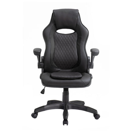 Alexa Gaming Chair – Ergonomic Support with Armrests & Cushion