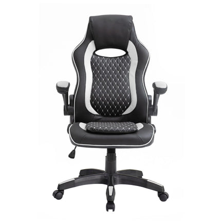 Alexa Gaming Chair – Ergonomic Support with Armrests & Cushion