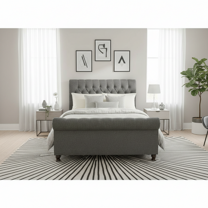 Atlas - Upholstered Divan Base | 4ft6 Double