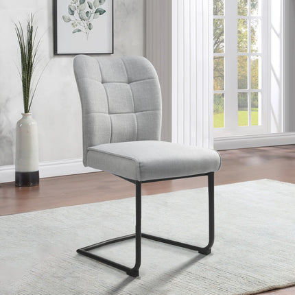 Bjorn - Grey Tweed Handle Back Dining Chair