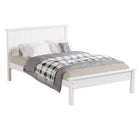 Chester - White Double Bed & Mattress ( 4ft6 )