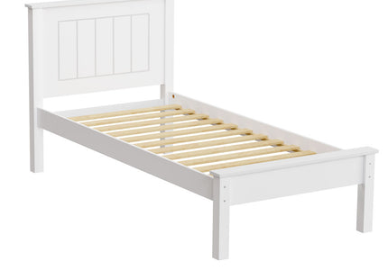 Chester - White Single Bed Frame ( 3ft )