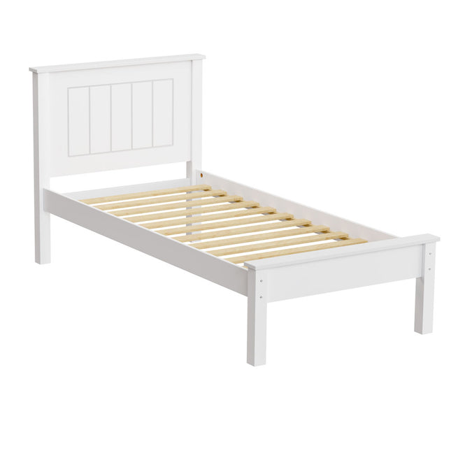 Chester - White Single Bed Frame ( 3ft )