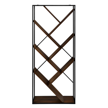 Comet - Dark Oak Book Shelf