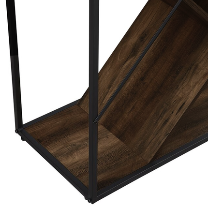 Comet - Dark Oak Book Shelf