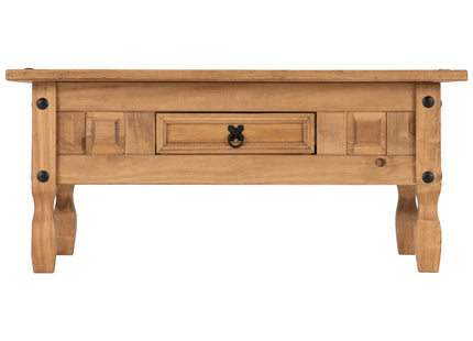 Corona - 1 Drawer Pine Coffee Table