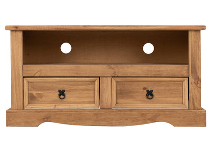 Corona Flat Screen TV Unit Pine