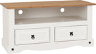 Corona - Flat Screen TV Unit White