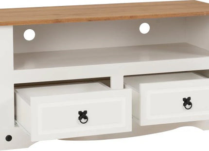 Corona - Flat Screen TV Unit White