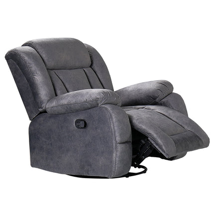 Dallas - 3+2+1 Dark Grey Living Room Recliner Suite